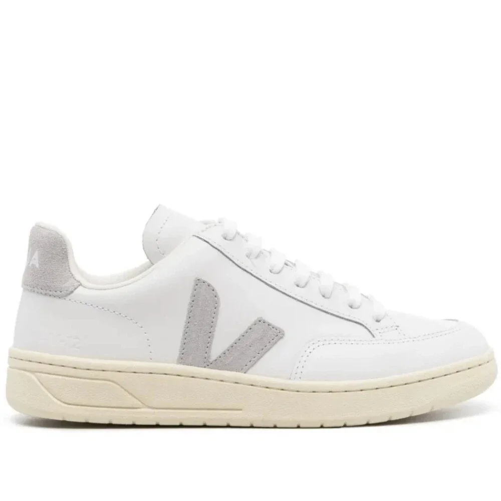 Veja V-12 XD0203484A Sneaker Women's US 10 White Leather Lifestyle Shoes DDK666 - Picture 2 of 10